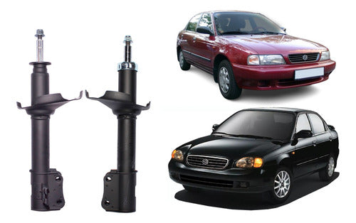Par Amortiguador Trasero Suzuki Baleno 1998 2004