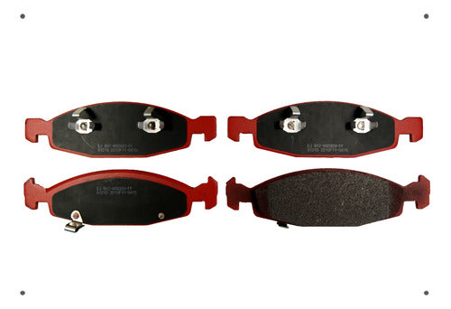 Pastilla Freno Ital Brakes Delantero Jeep Cherokee 2001 2001