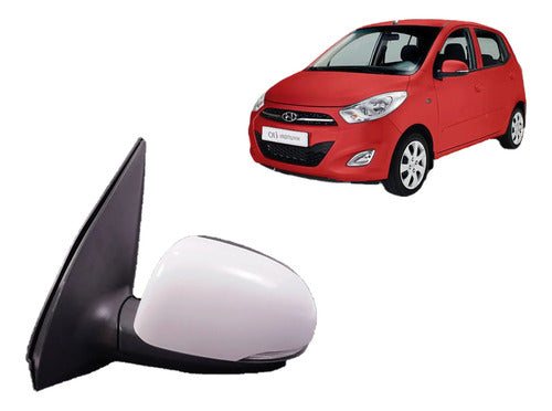 Espejo Hyundai I10 2011 2017 5 Pines Con Intermitente