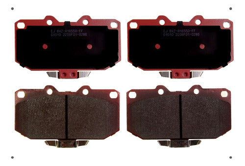 Pastilla Freno Ital Brakes Delantero Subaru Impreza 2003 2004