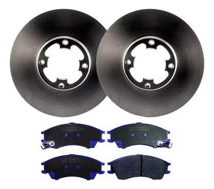 Kit Disco Freno + Pastillas Subaru Justy 4x4 1992 1993