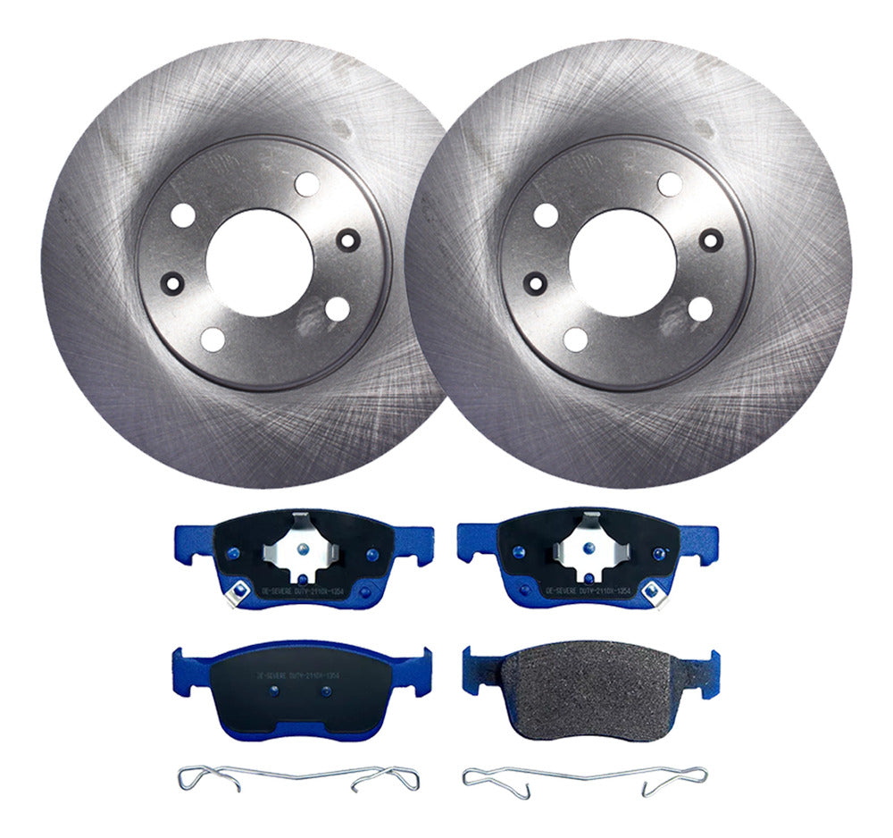 Discos Freno + Pastillas Chevrolet Sail Ii 2015 2023