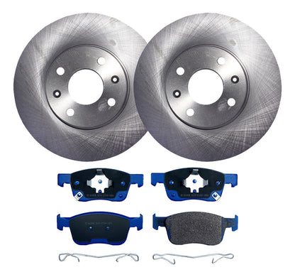 Discos Freno + Pastillas Chevrolet Sail Ii 2015 2023