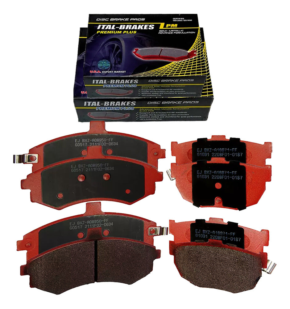 Pastilla Freno Hyundai Elantra 2003 2006 Kit