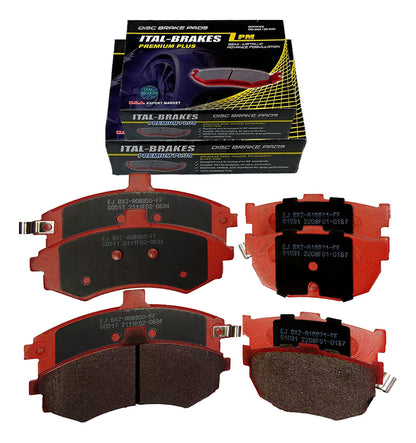 Pastilla Freno Hyundai Elantra 2003 2006 Kit