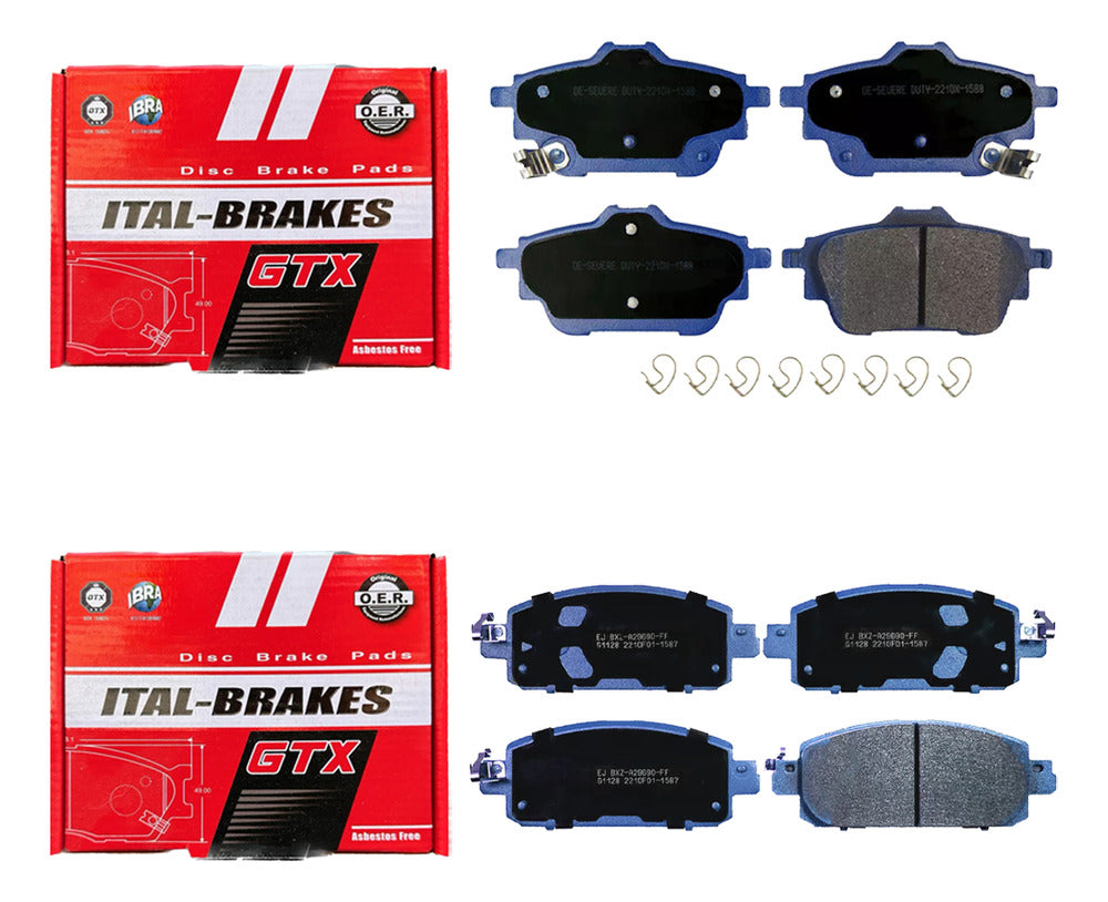 Pastilla Freno Gtx Nissan Sentra 2019 2024 Kit