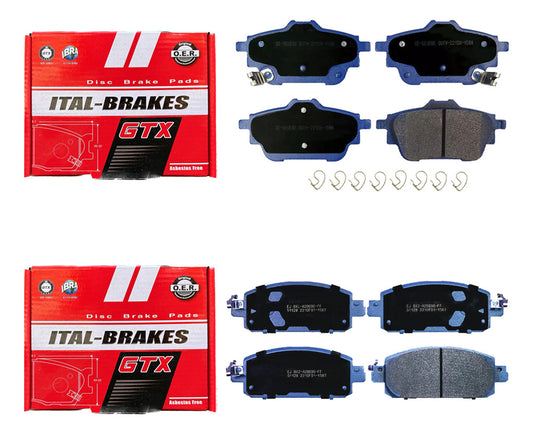 Pastilla Freno Gtx Nissan Sentra 2019 2024 Kit