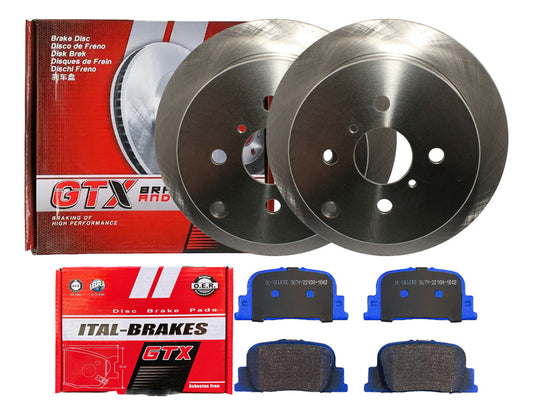 Par Kit Discos Frenos + Pastillas Gtx Byd F3 2009 2018