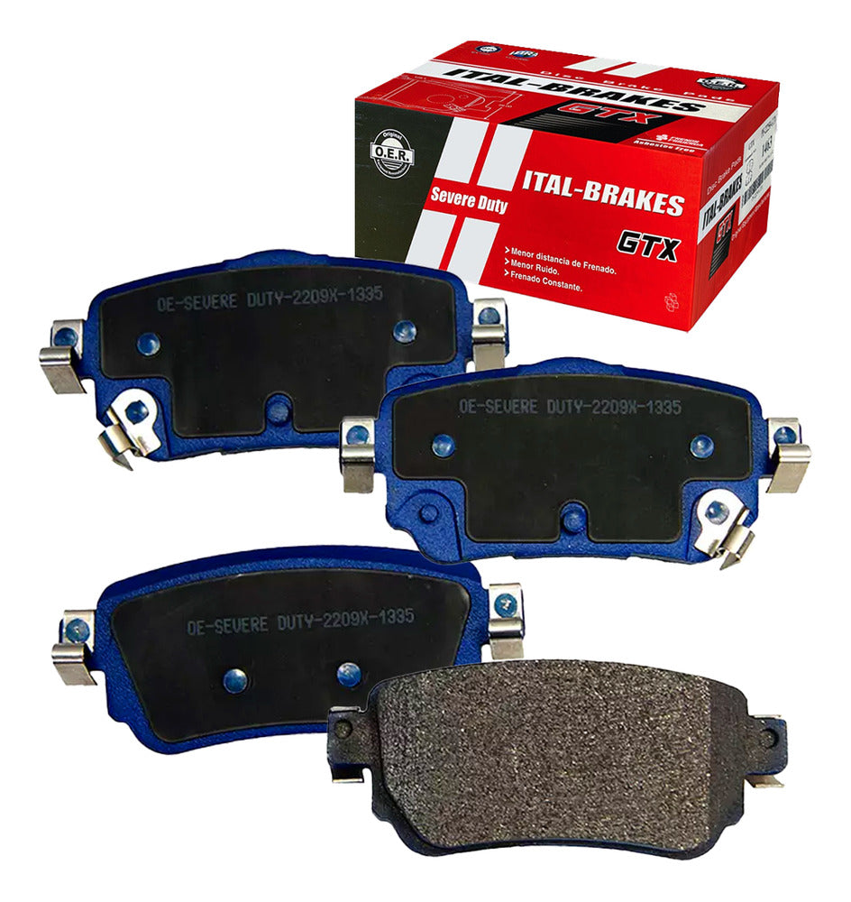 Pastillas Freno Nissan Leaf 2017 2024 Kit