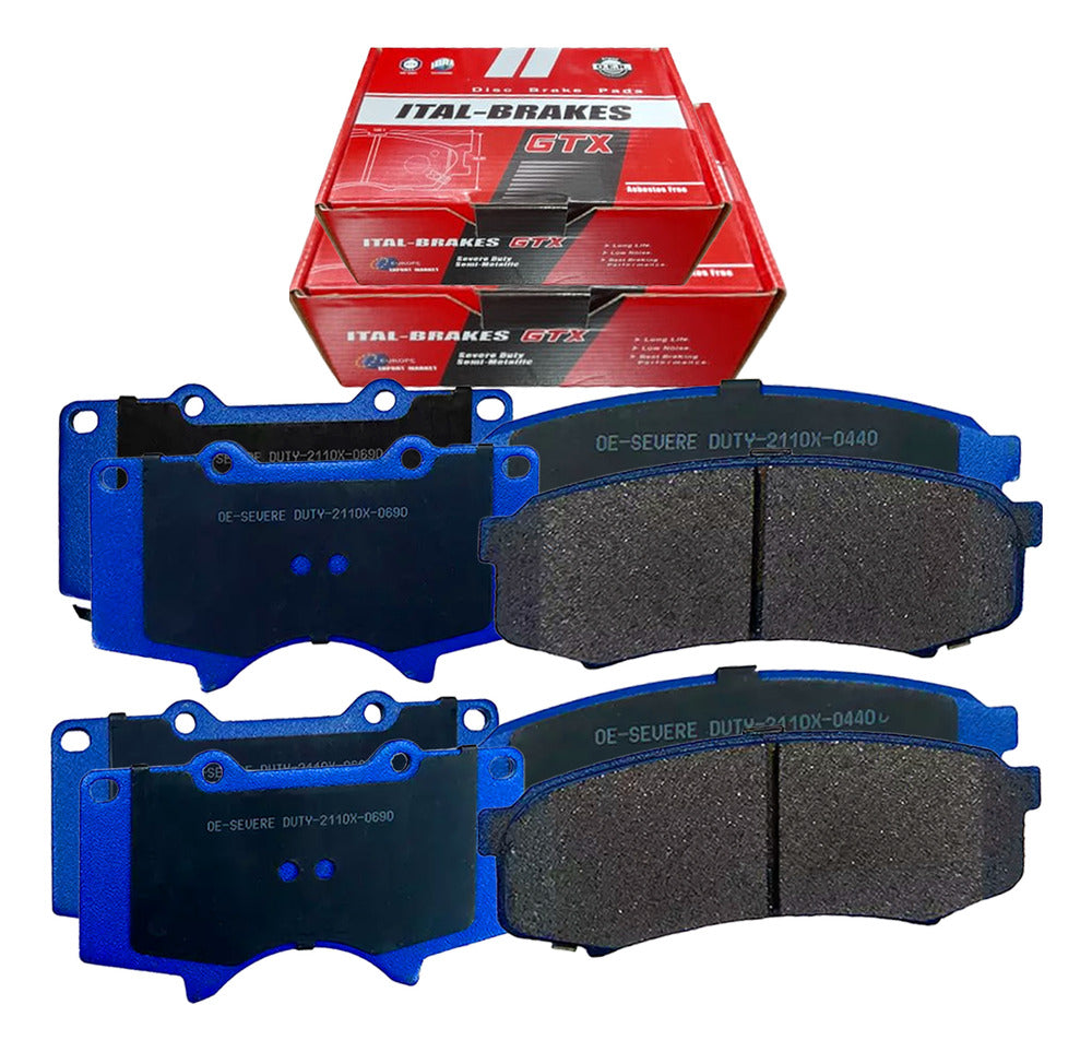 Pastillas Freno Gtx Mitsubishi Pajero 2011 2019 Kit