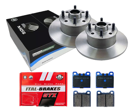 Discos Freno + Pastillas Chevrolet Chevy 500 1980 1993