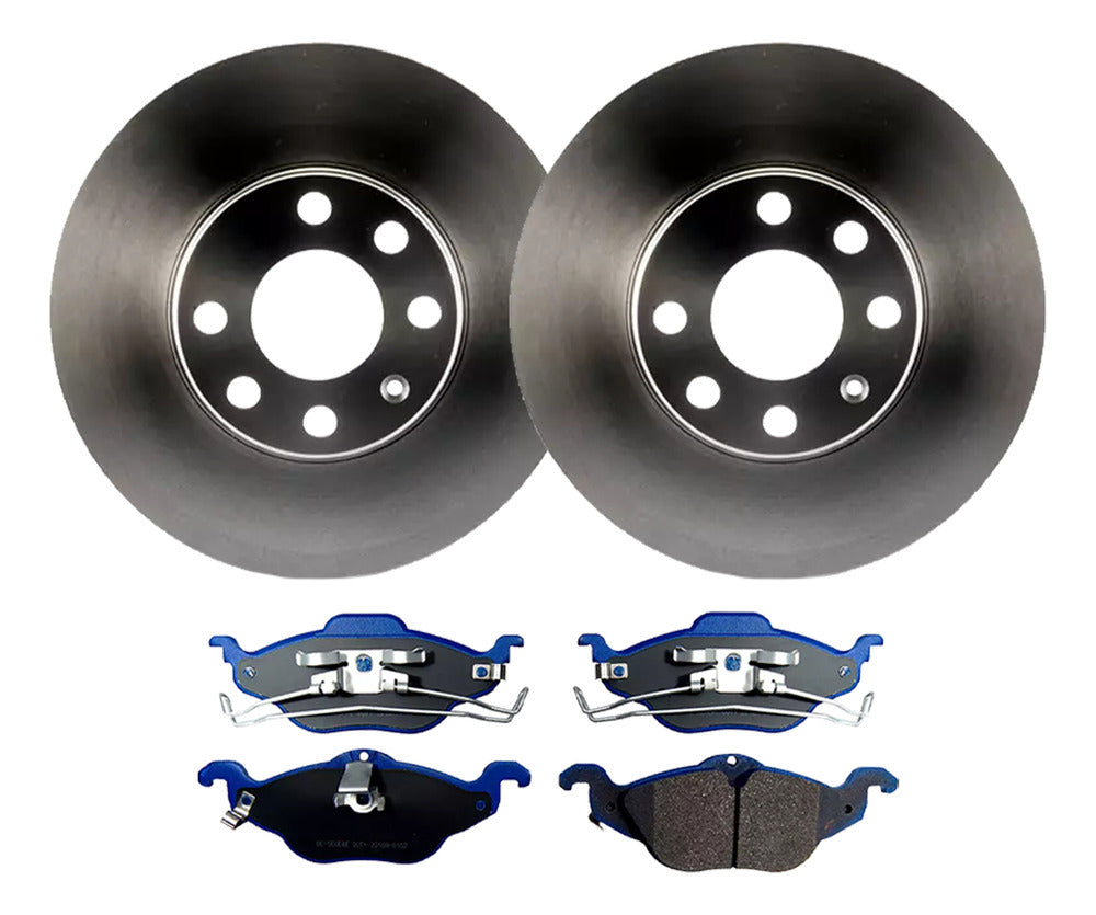 Discos Freno + Pastillas Chevrolet Astra 2000 2008