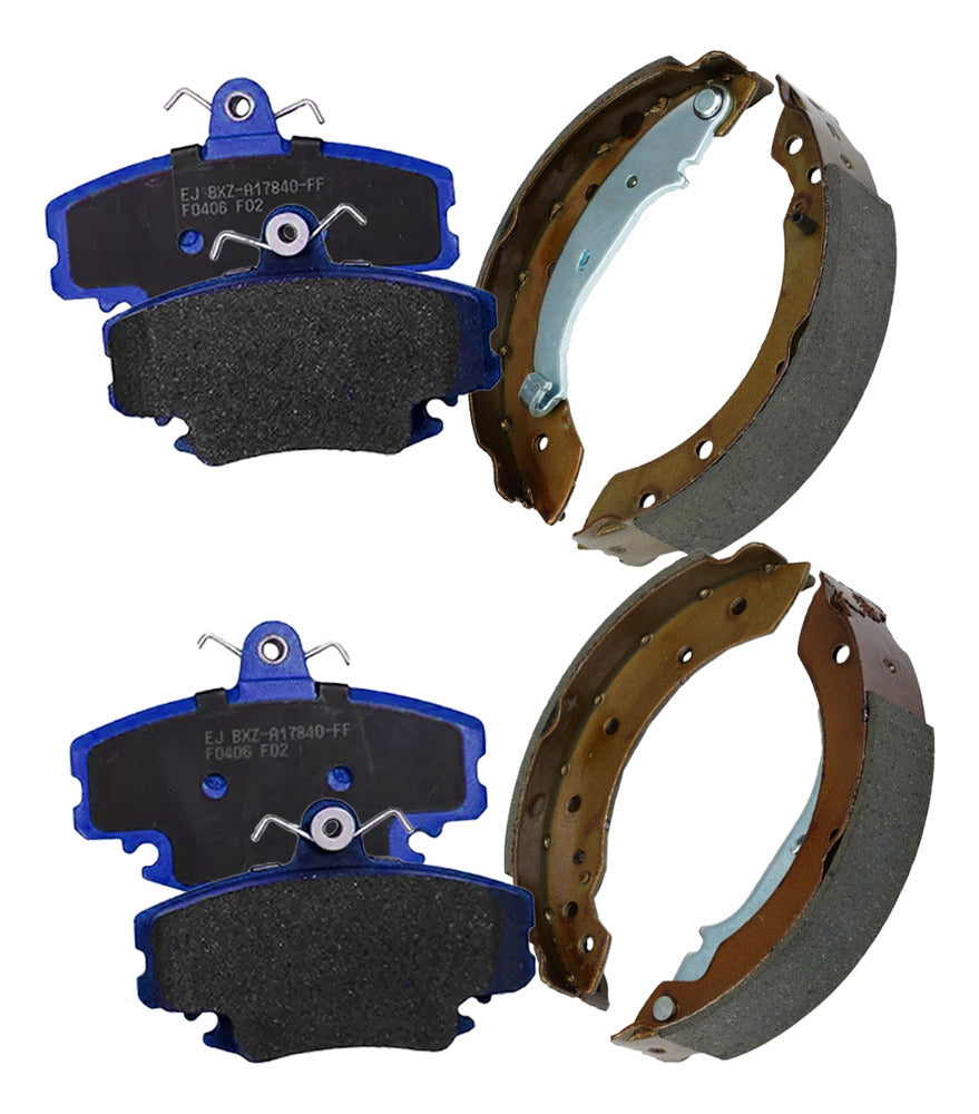 Pastillas Freno + Balatas Gtx Lifan 520 2008 2014 Kit