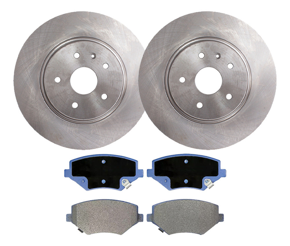 Discos Freno + Pastillas Chevrolet Captiva 2019 2023