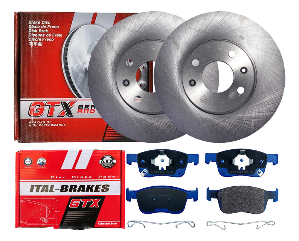 Discos Freno + Pastillas Chevrolet Sail Ii 2015 2023