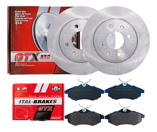 Discos Freno + Pastillas Gtx Citroen C3 2003 3009