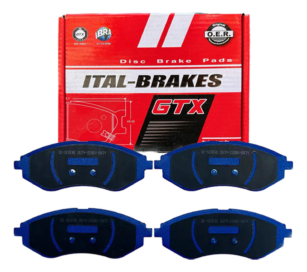 Discos Freno + Pastillas Gtx Chevrolet Aveo 2003 2010