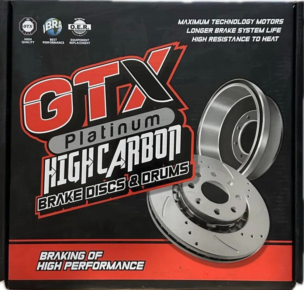 Par Discos Freno Traseros Gtx High Carbon Vito 2000 2018