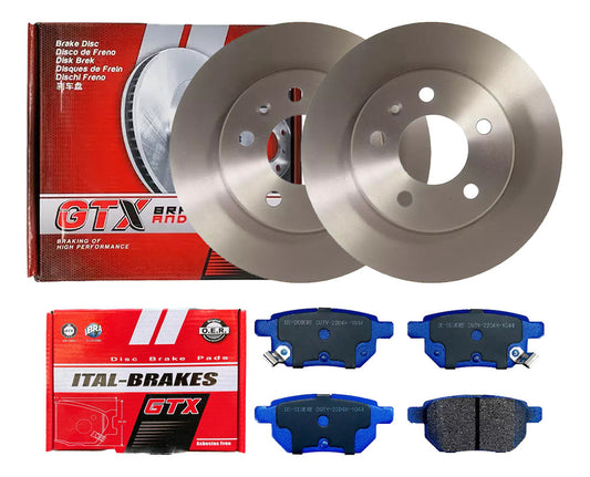 Discos Freno + Pastillas Gtx Chery Tiggo 2 2016 2024