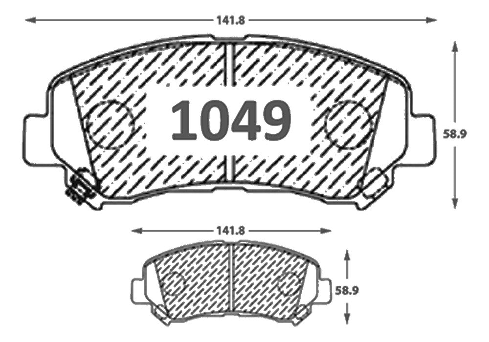 Pastilla Freno Delantero Nissan Xtrail I 2011 2011