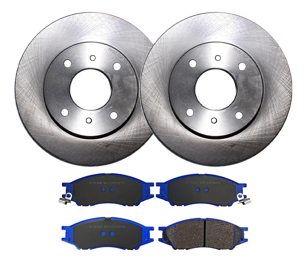 Kit Discos Frenos + Pastillas Gtx Samsung Sm3 2003 2014