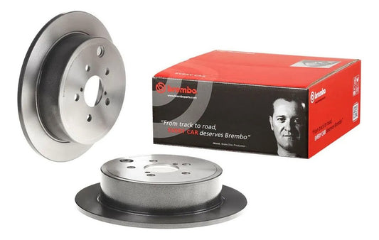 Par Discos Freno Traseros Brembo Bmw Z4 2003 2010