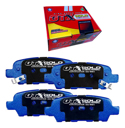 Pastillas Freno Gtx Gold Nissan Xtrail 2015 2020 Kit