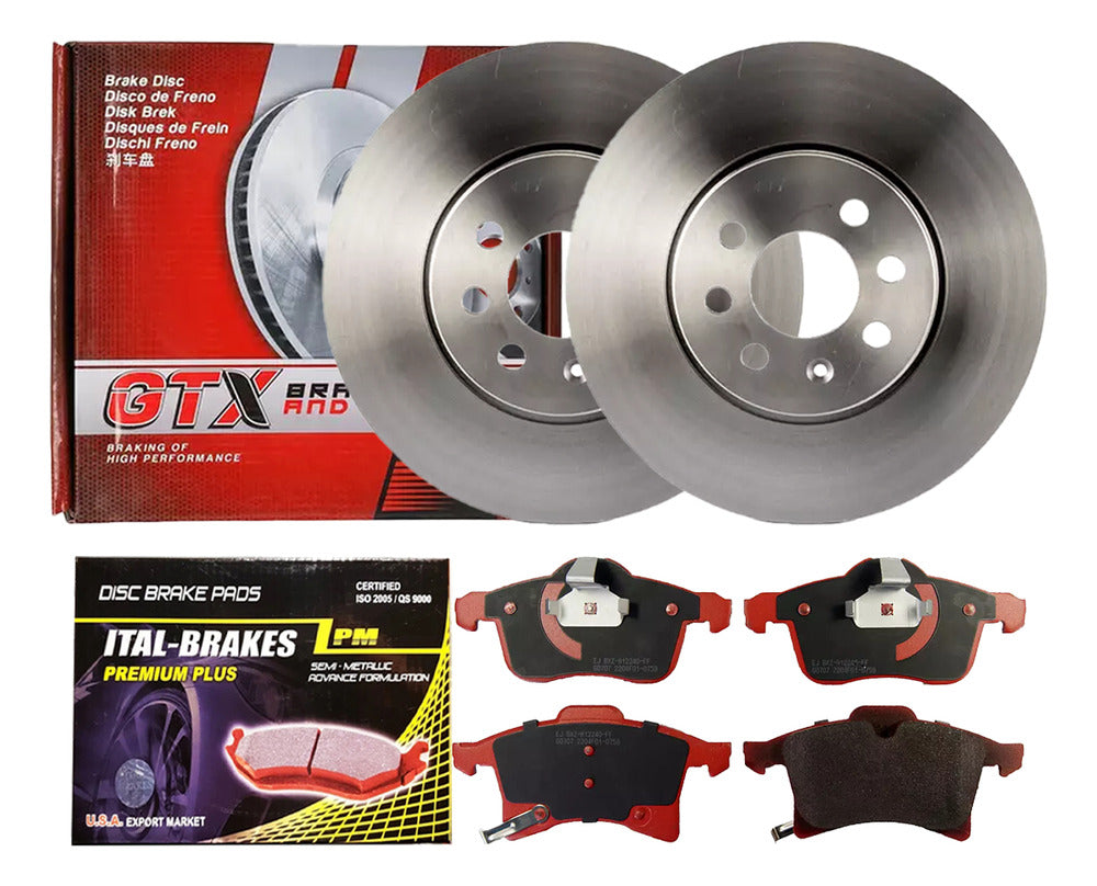 Discos Freno + Pastillas Chevrolet Combo 2005 2013