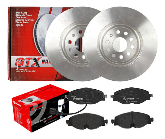 Discos Freno + Pastillas Brembo Audi A3 Tsi 2016 2020