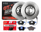 Par Kit Discos Frenos + Pastillas Gtx Audi A6 1997 2005
