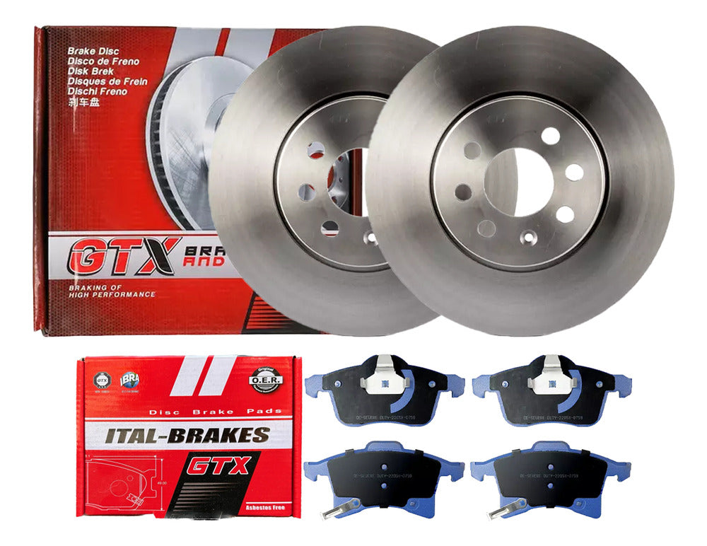 Discos Freno + Pastillas Chevrolet Combo 2005 2013