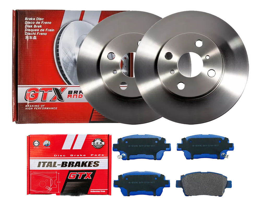 Discos Freno + Pastillas Gtx Byd F3 2009 2018
