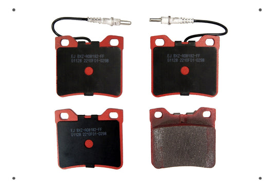 Pastilla Freno Ital Brakes Trasero Peugeot 406 2000 2008
