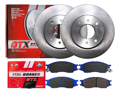 Kit Discos Frenos + Pastillas Gtx Samsung Sm3 2003 2014