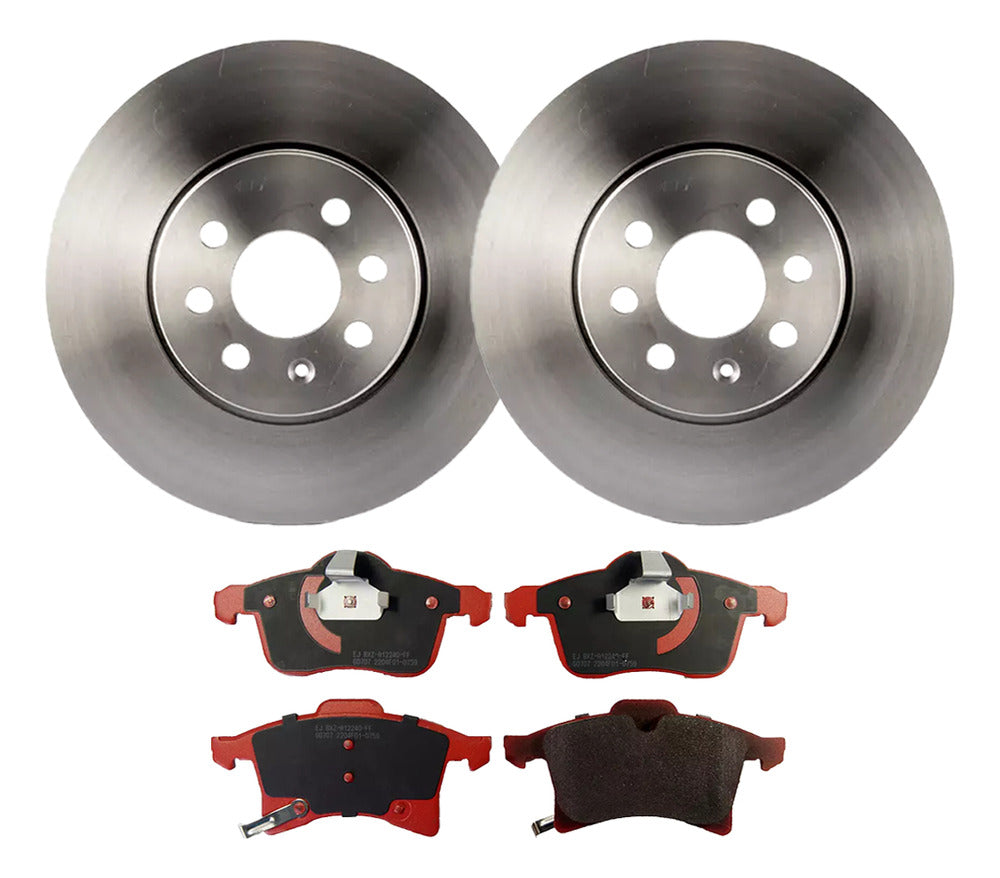 Discos Freno + Pastillas Chevrolet Combo 2005 2013