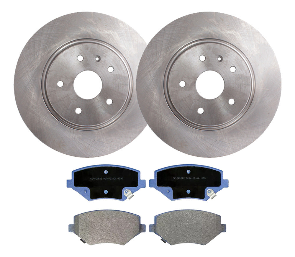 Discos Freno + Pastillas Chevrolet Captiva 2019 2023