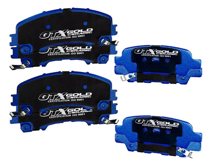 Pastillas Freno Gtx Gold Nissan Xtrail 2015 2020 Kit