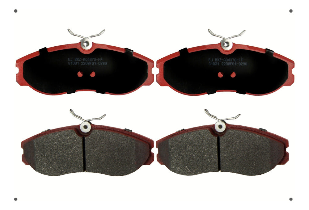 Pastilla Freno Ital Brakes Delantero Nissan Terrano 2000 2001
