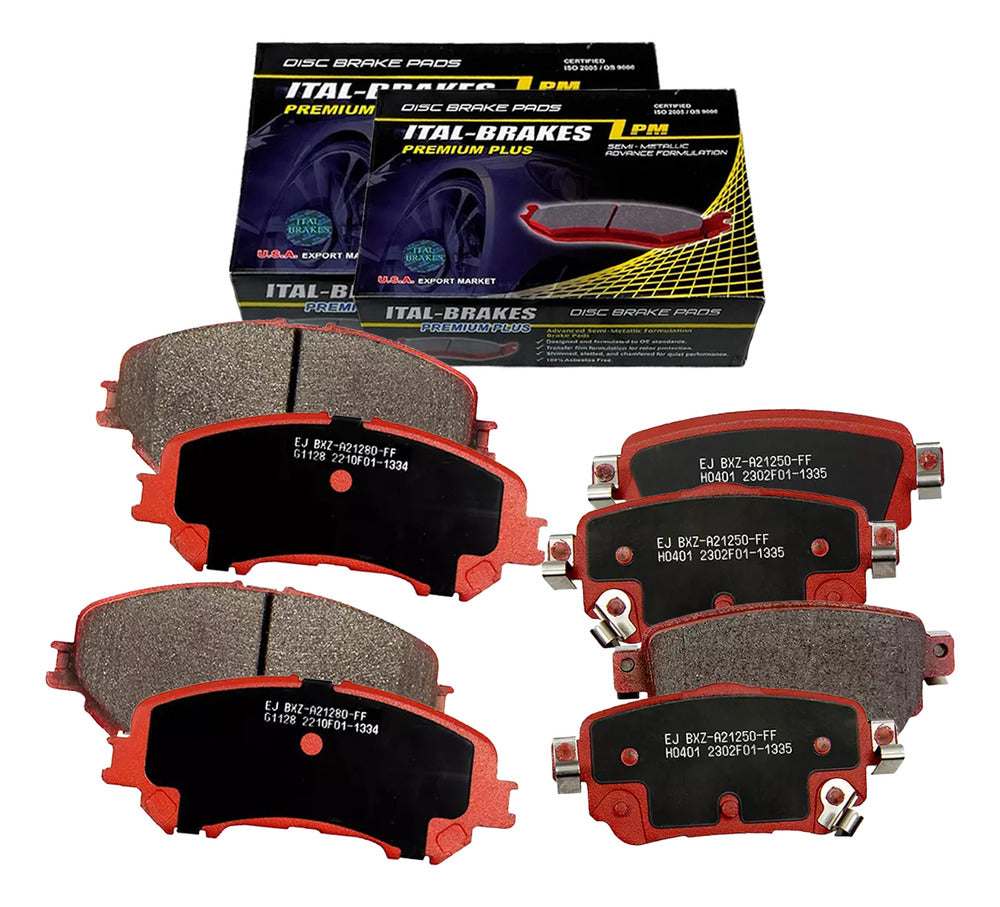 Pastilla Freno Nissan Qashqai 2015 2022 Kit