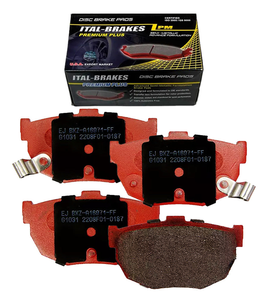 Pastilla Freno Hyundai Elantra 2003 2006 Kit