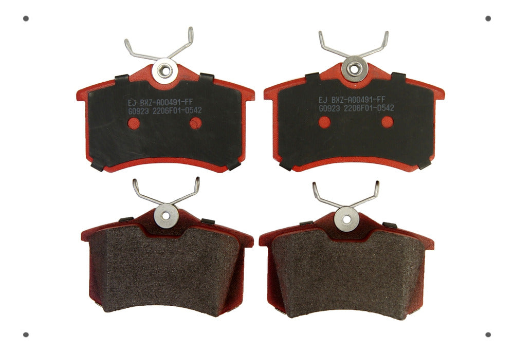 Pastilla Freno Ital Brakes Trasero Peugeot 308 I 2008 2013