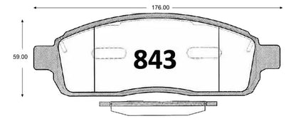 Pastillas Freno Ford F150 4x4 2004 2008 Kit