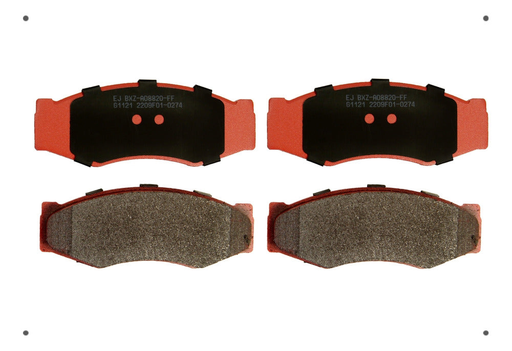 Pastilla Freno Ital Brakes Delantero Nissan D21 2000 2000
