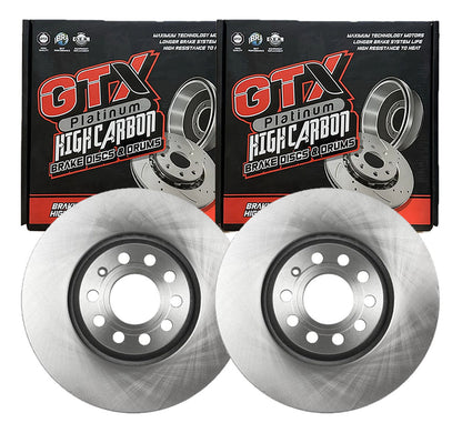 Par Kit Discos Frenos + Pastillas Gtx Audi A6 1997 2005