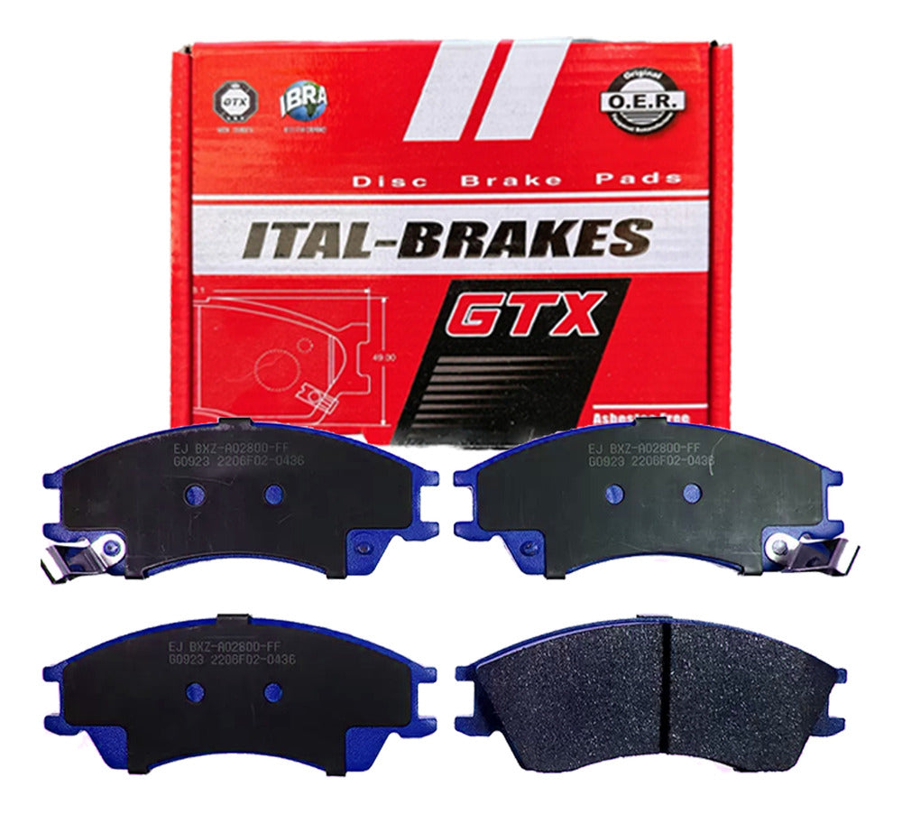 Kit Disco Freno + Pastillas Subaru Justy 4x4 1992 1993