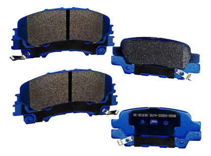 Pastillas Freno Gtx Nissan Xtrail 2015 2020 Kit
