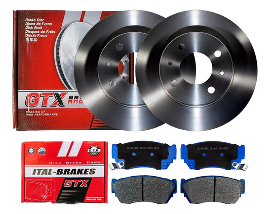 Discos Freno + Pastillas Gtx Nissan V16 1.6 1993 2011