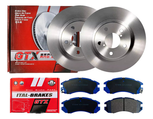 Discos Freno + Pastillas Gtx Subaru Impreza 1993 2000
