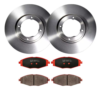Discos Freno + Pastillas Chevrolet Spark 2006 2016