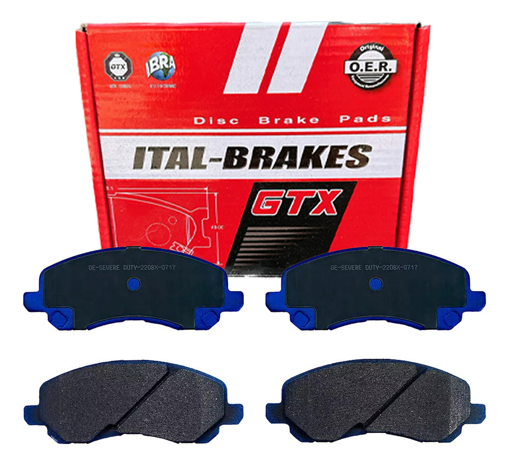 Pastillas Freno Gtx Mitsubishi Outlander Ii 2007 2012